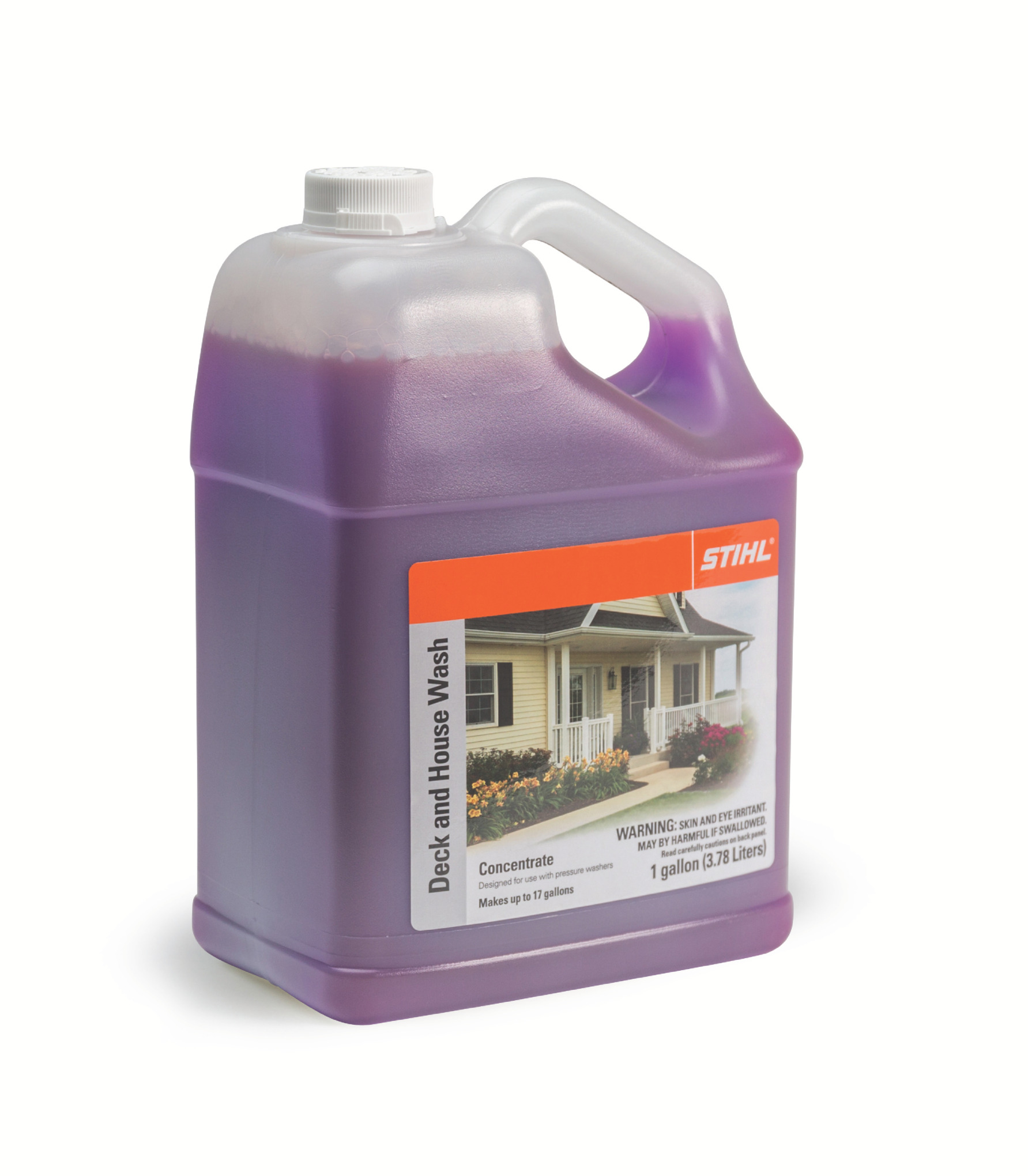 A pressure washer detergent ideal for removing mildew stains, chalk buildup on paint, and more.