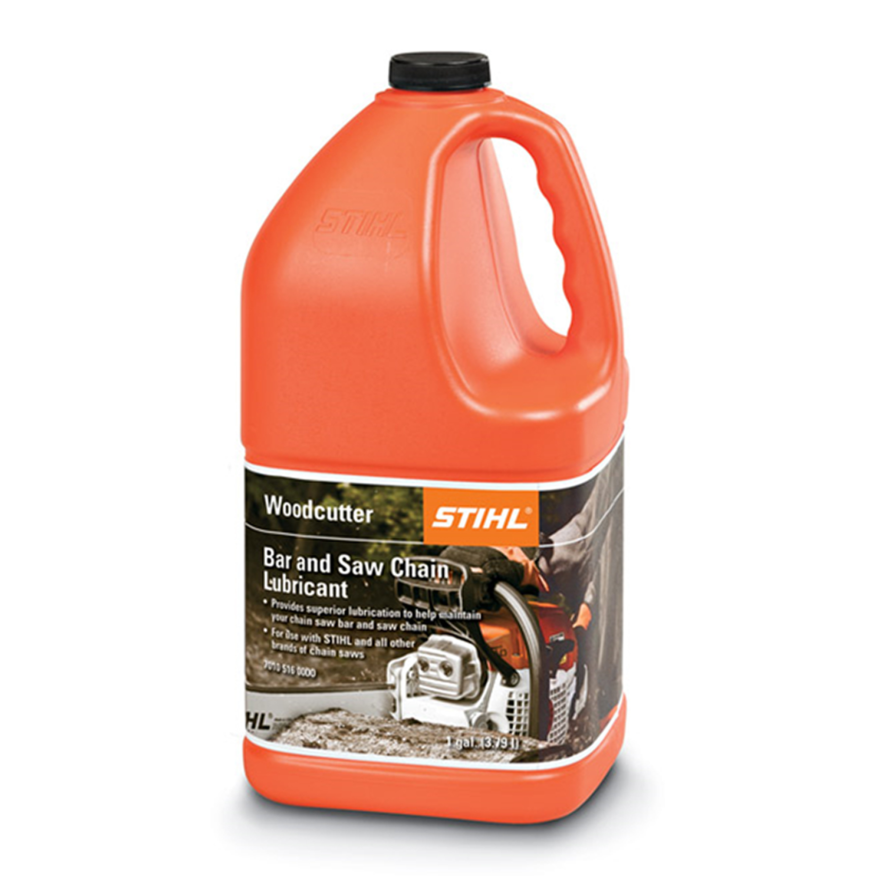 An affordably priced bar and chain oil with specialized additives for superior lubrication.
