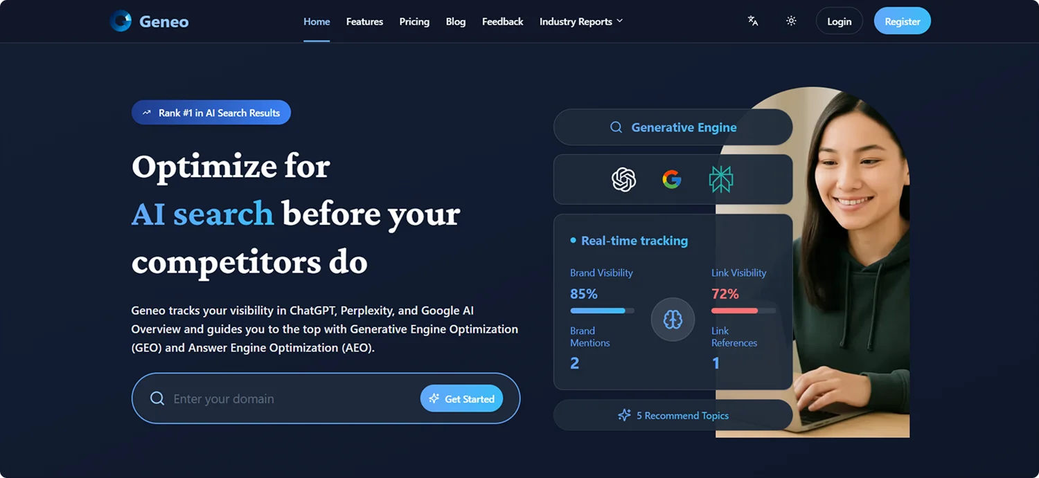 geneo-homepage
