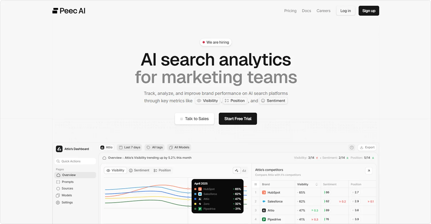 peec-ai-homepage