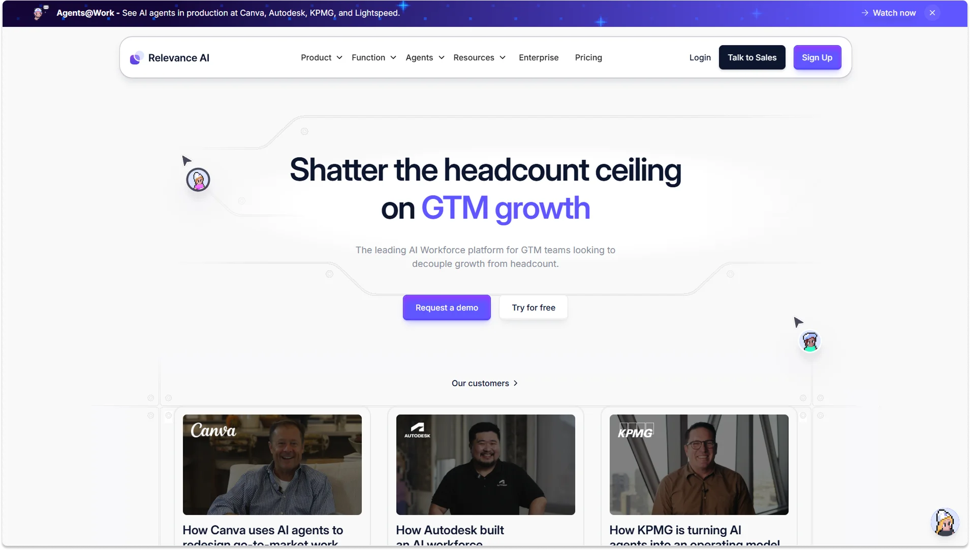 relevance-ai-homepage