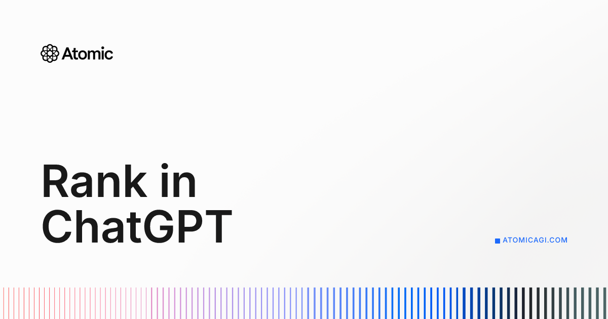 How to rank in ChatGPT: the complete 2026 guide to AI search visibility