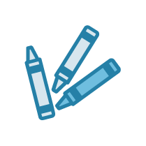 crayons icon