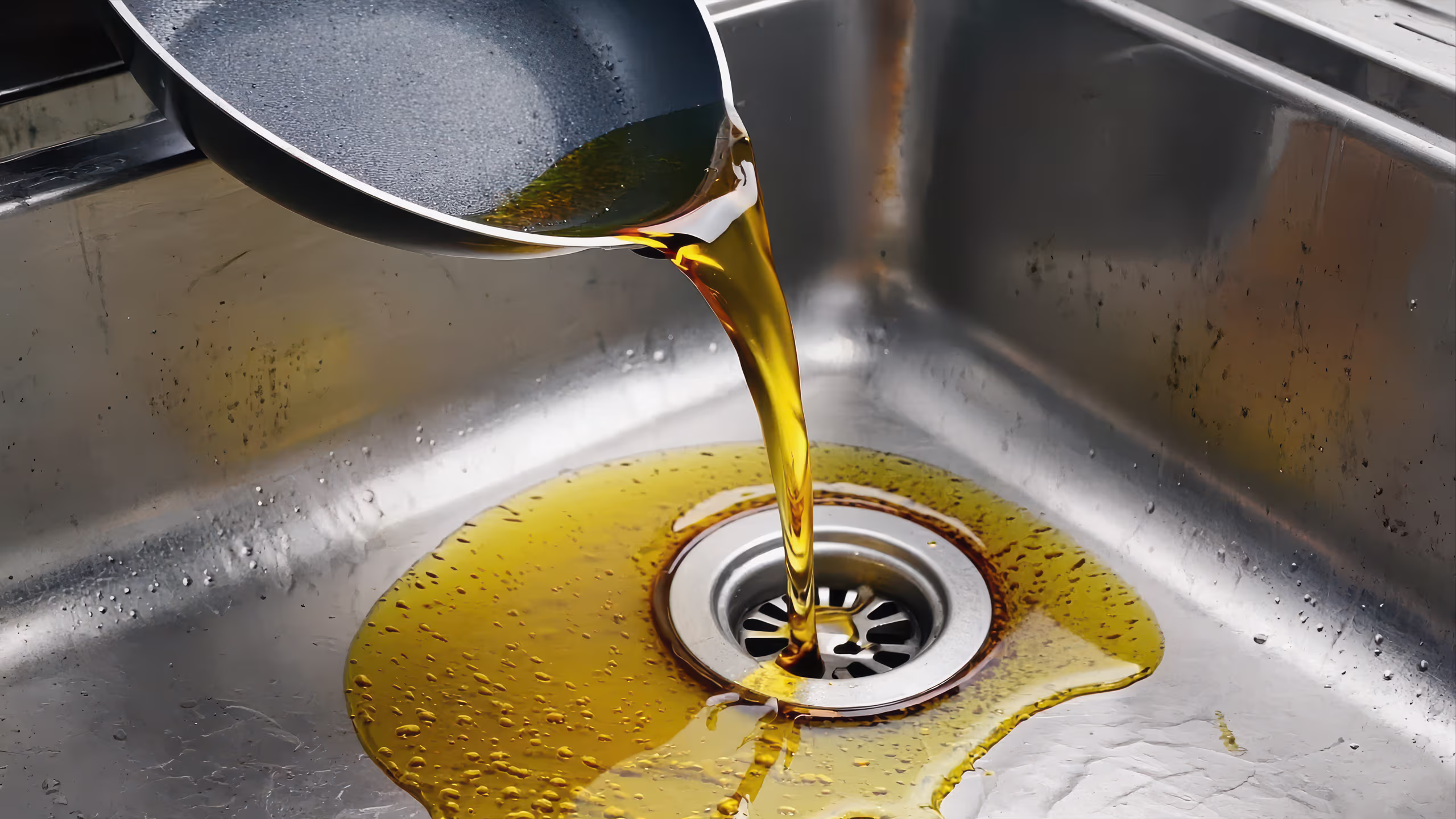 How to clean grease out of sink drains