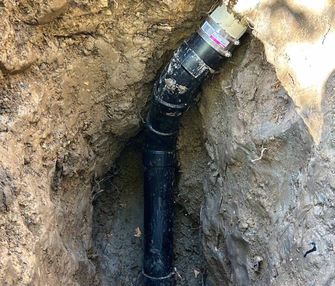 Plumbing job after Beaver Brothers Plumbing service
