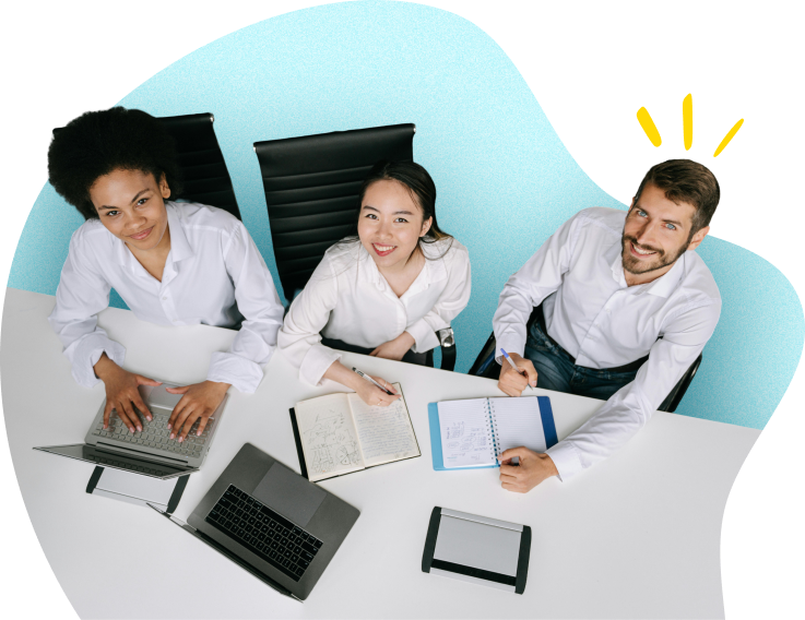 diverse-team-working-together-teal