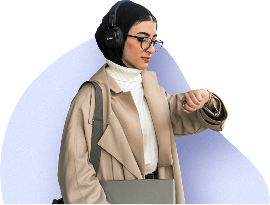 girl-checking-time-indigo