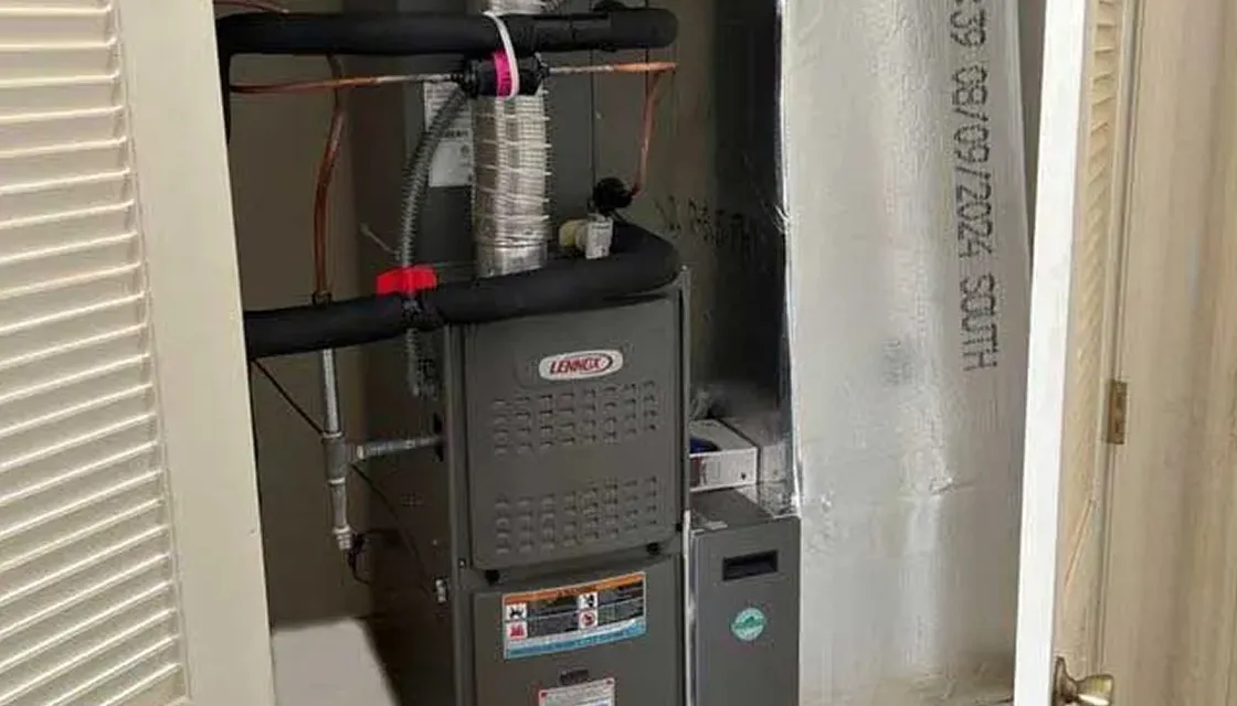 New Lennox furnace installed by FL HVAC Services