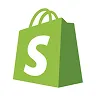 Green Shopify shopping bag logo with white stylized 'S'