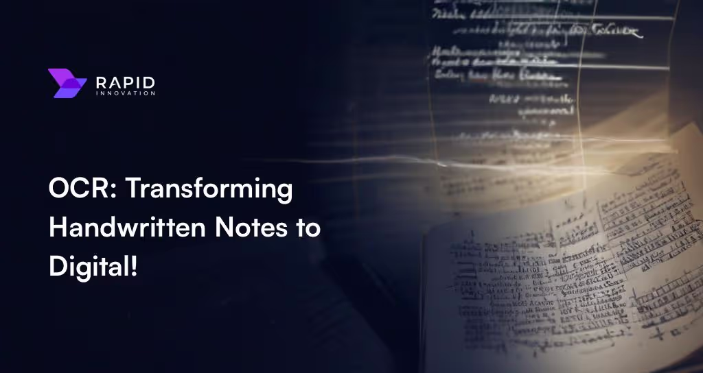 Object Character Recognition to Digitize Your Business