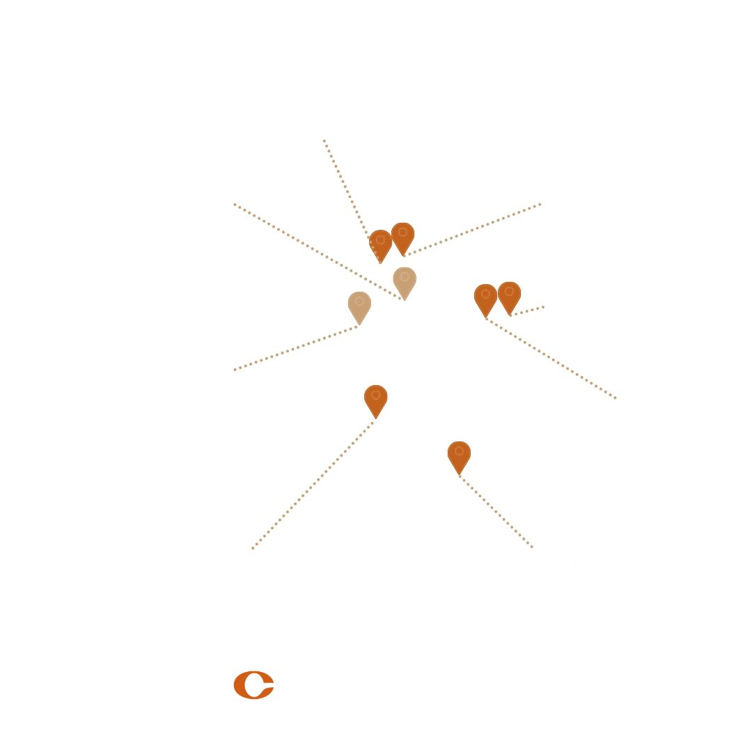 Carte des domaines Coucoo Cabanes en France