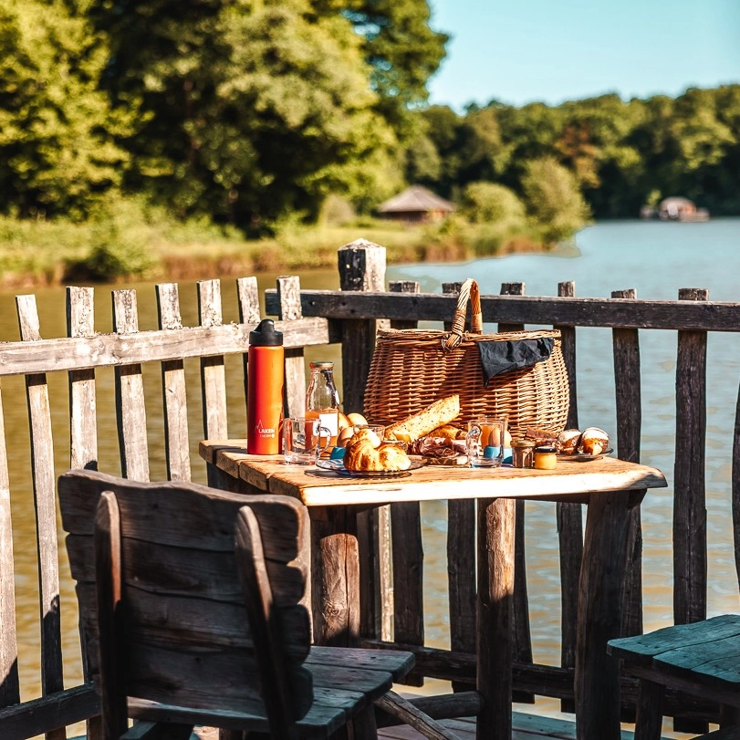 Table de petit déjeuner  - Coucoo Cabanes - Cabanes des Grands Reflets