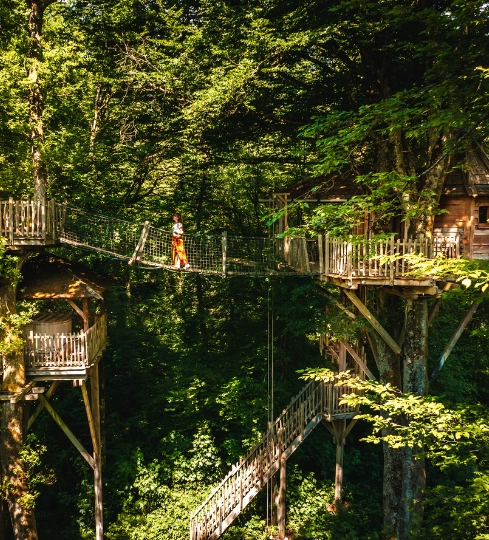 Kabine im Nirvana Spa | Cabanes des Grands Reflets | Franche-Comté
