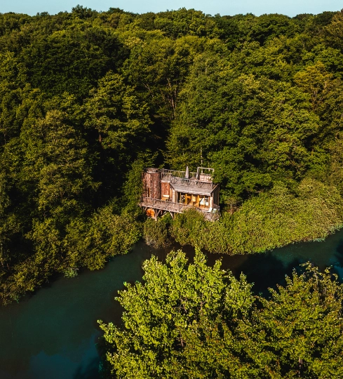 Céleste Spa cabin - Cabanes des Grands Reflets - Territoire de Belfort (near Switzerland)