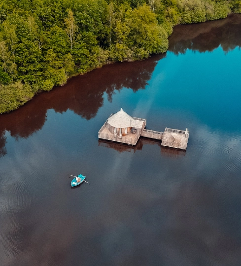 Cabane Spa Eden | Cabanes des Grands Reflets | Cabane Flottante