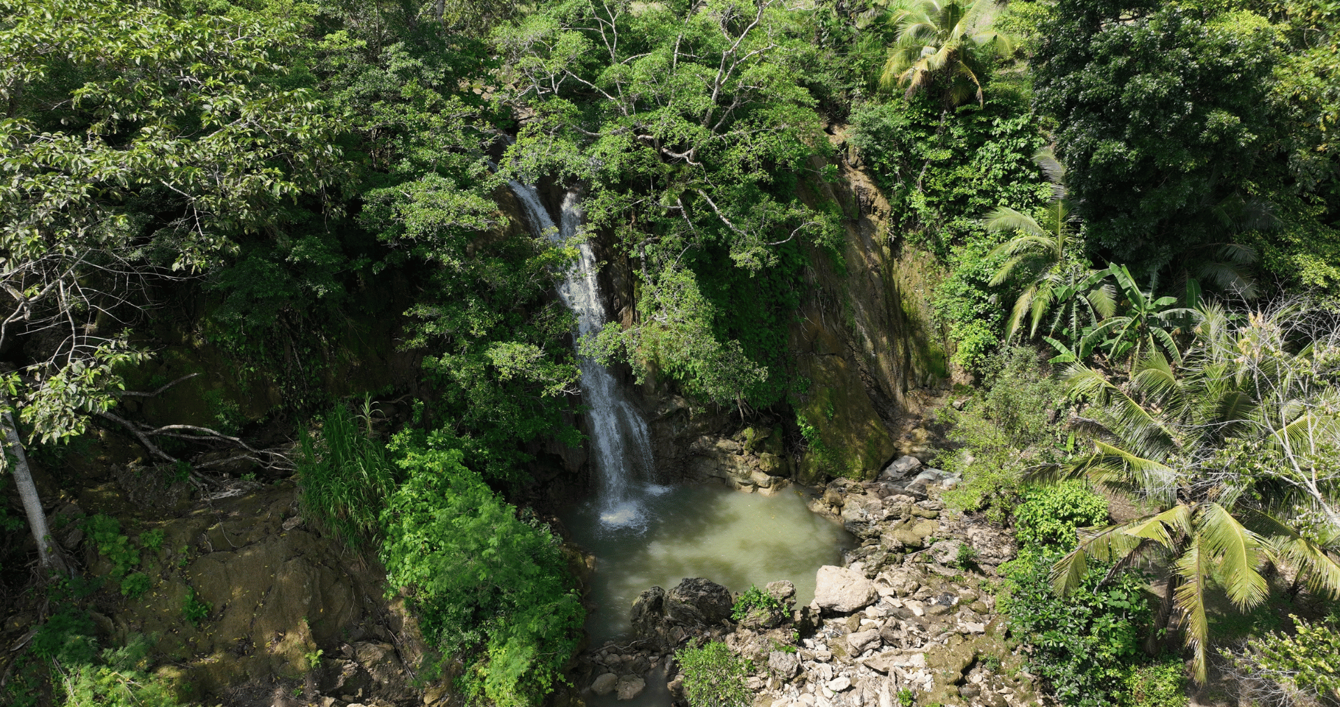 Rumpang Rumeneng Waterfall Lombok