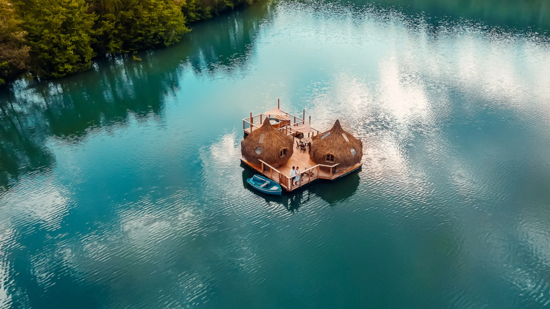 Cabane sur l'eau  - Coucoo Cabanes - Cabanes des Grands Reflets