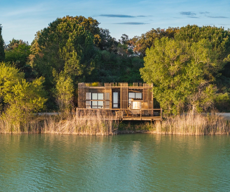 Grande cabane au bord de l'eau  - Coucoo Cabanes - Cabanes des Grands Reflets