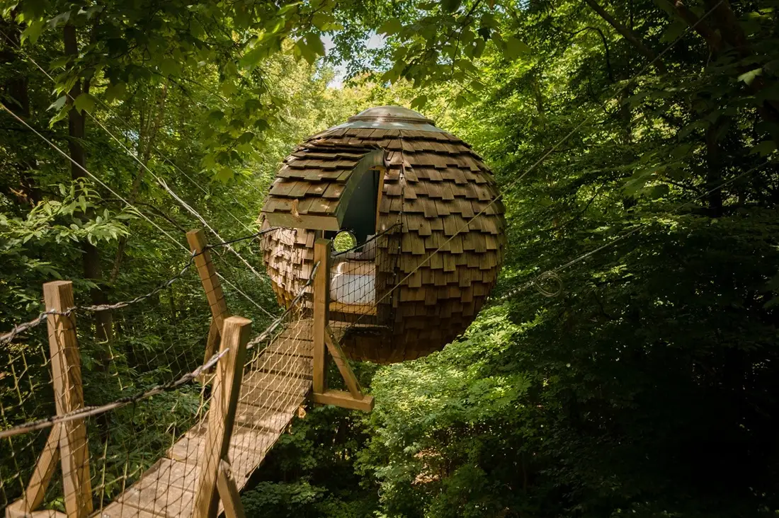 Cabane dans les bois - Domaine des Grands Chênes