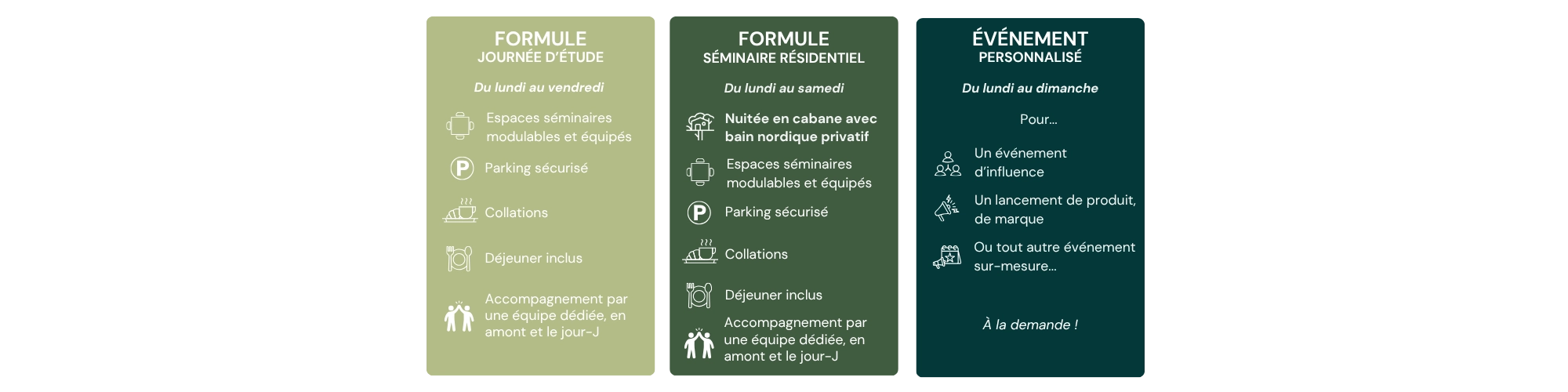 Team building dans la nature pour lse entreprises