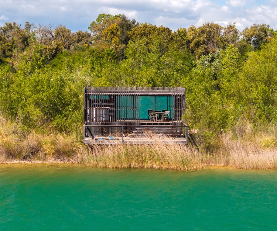 Grande cabane au bord de l'eau  - Coucoo Cabanes - Cabanes des Grands Reflets
