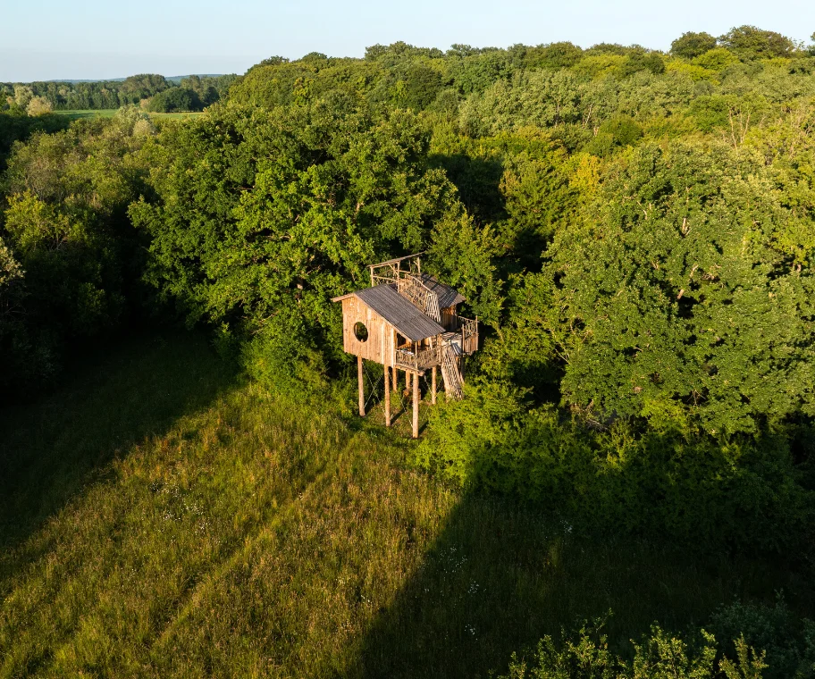 Cabane Spa Haut Perchoir Cabanes de La Réserve