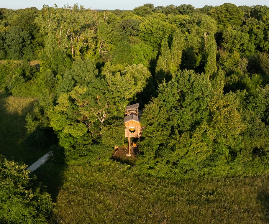 Cabane Spa Belle Foret Cabanes de La Réserve