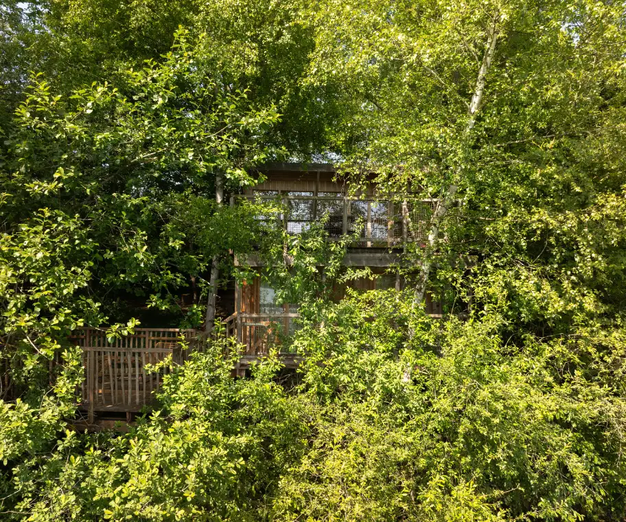Cabane Spa Reflets Bleus - Cabanes de La Reserve