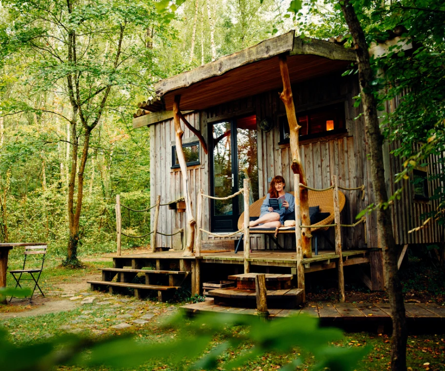 Cabane Spa Terra Cotta Cabanes de la Réserve