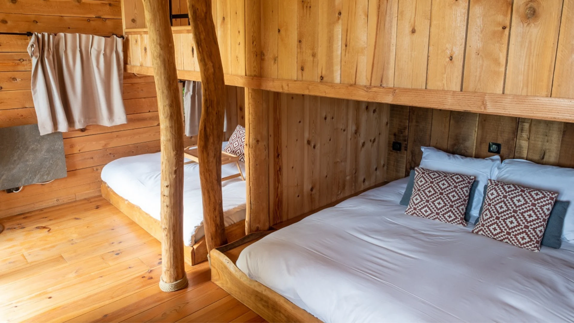 Cabane Spa Reflets Bleus | Cabanes de la Réserve