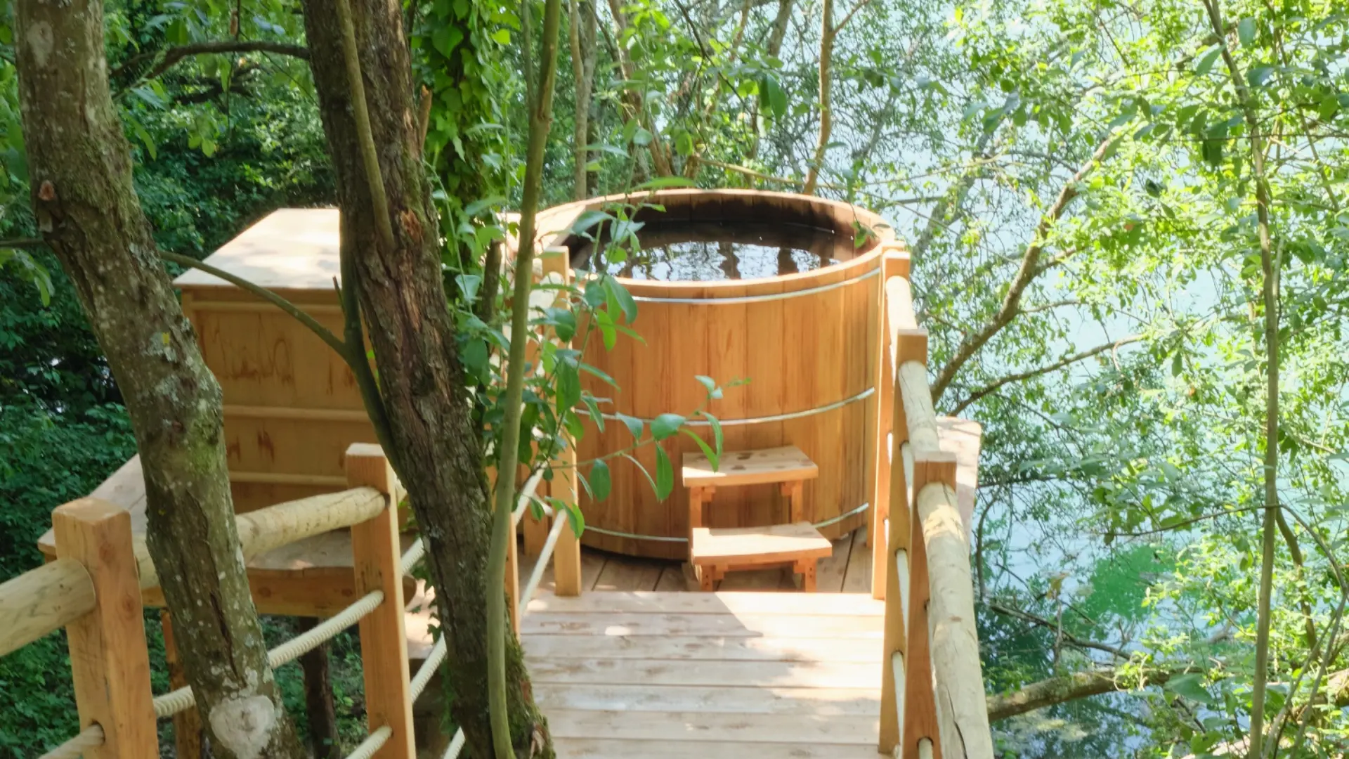 Cabane Spa Grand Horizon | Cabanes de la Réserve