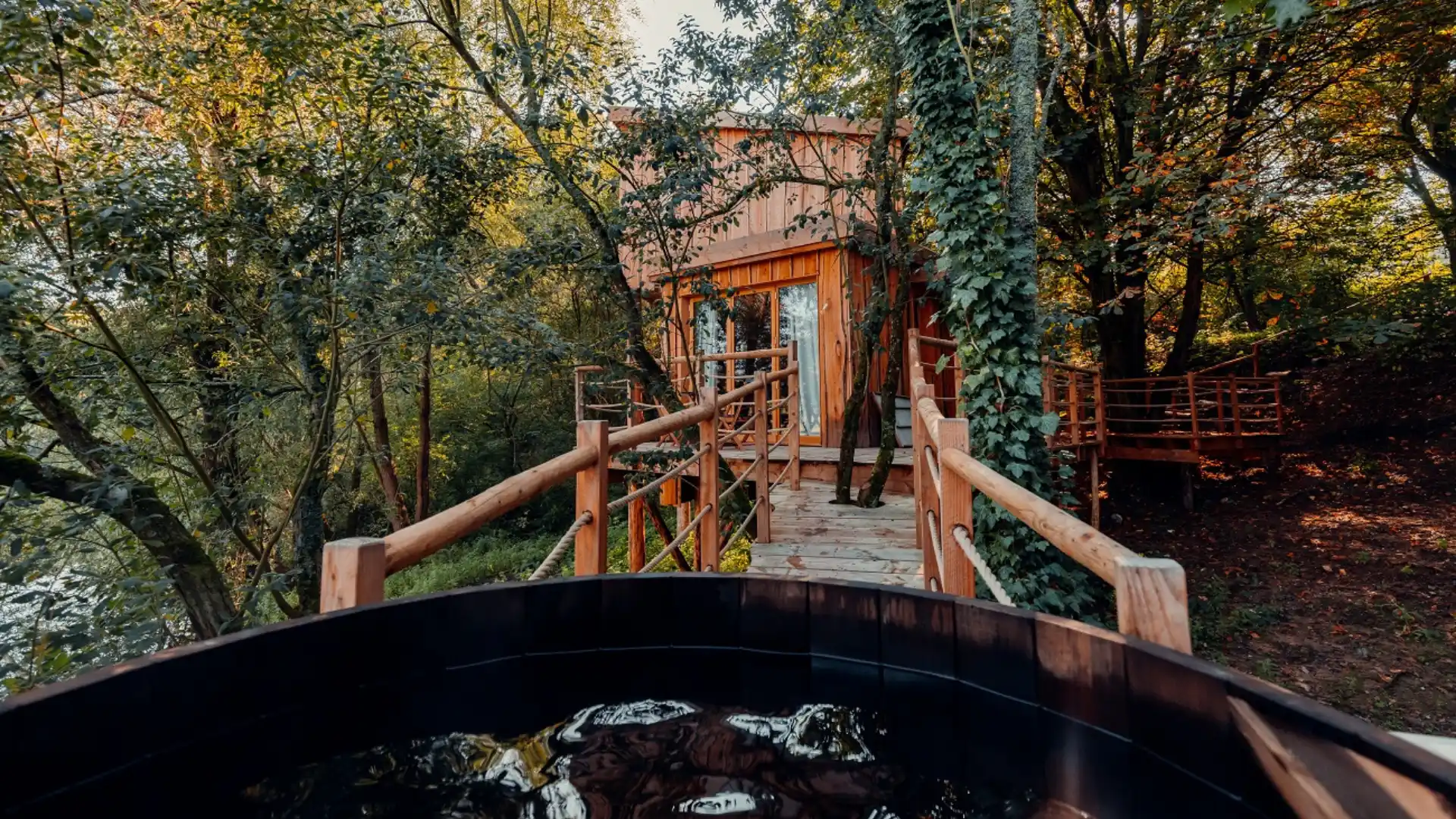 Cabane Spa Grand Horizon | Cabanes de la Réserve