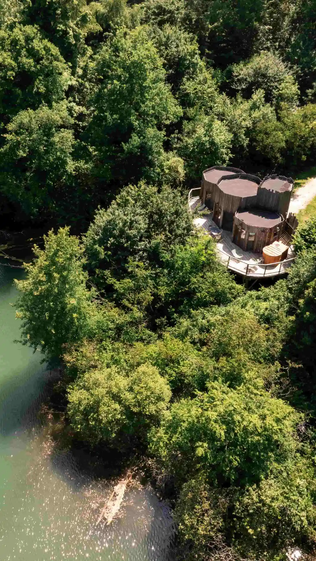 Cabane Spa Clair de Lune | Cabanes de la Réserve