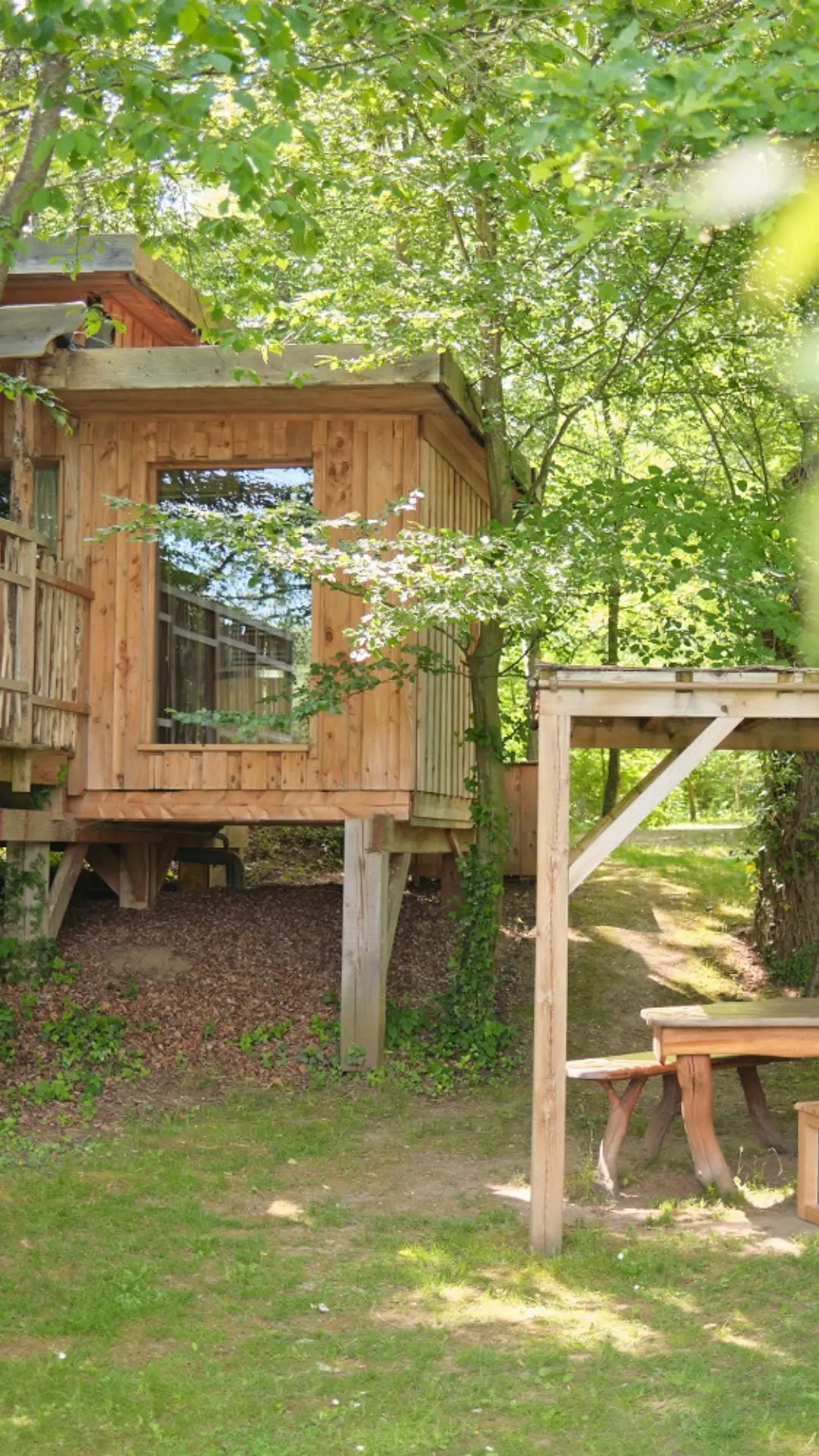 Cabane au Fil de l'Eau | Cabanes de la Réserve