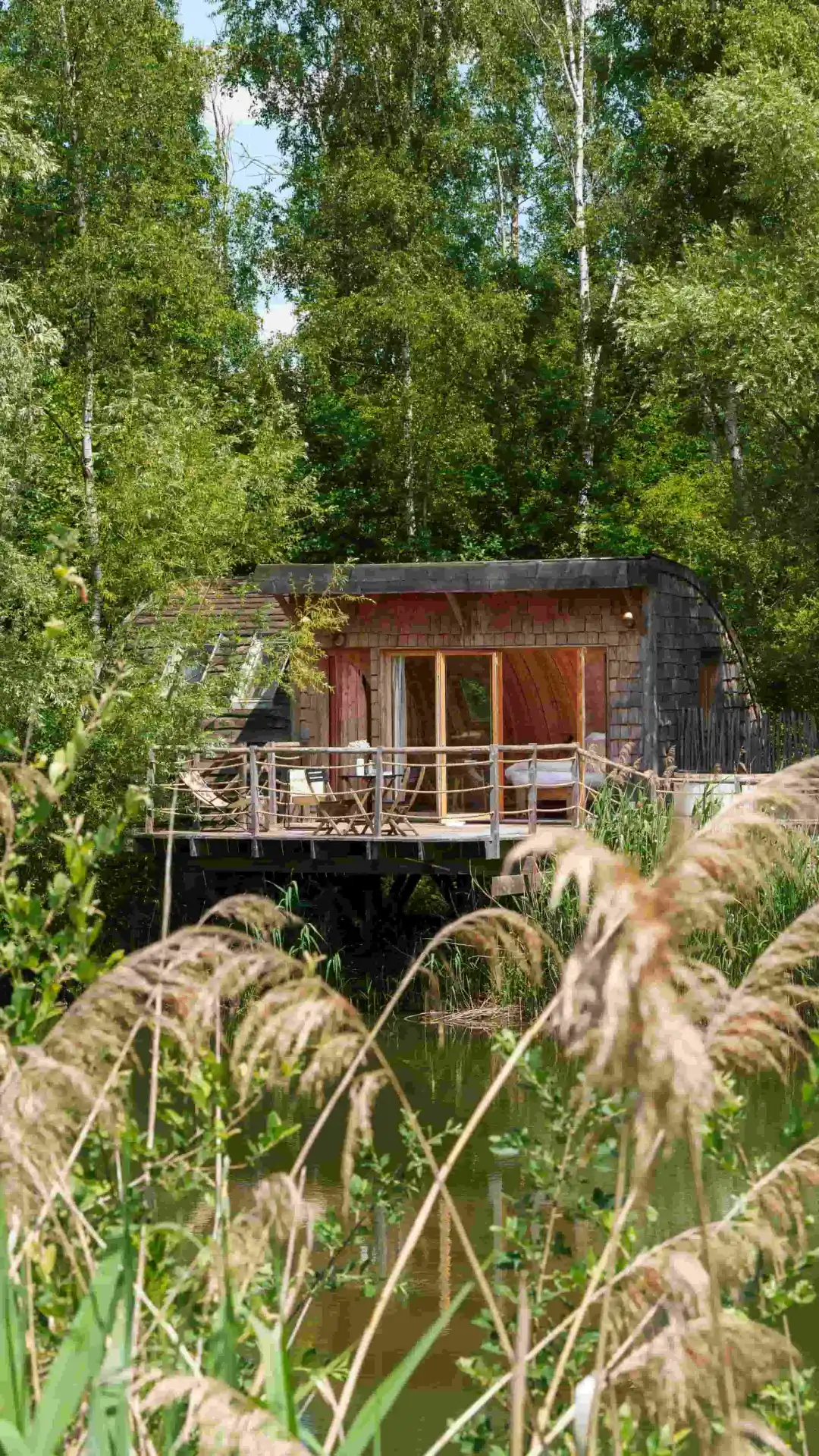 Cabane Spa Halte Sauvage | Cabanes de la Réserve