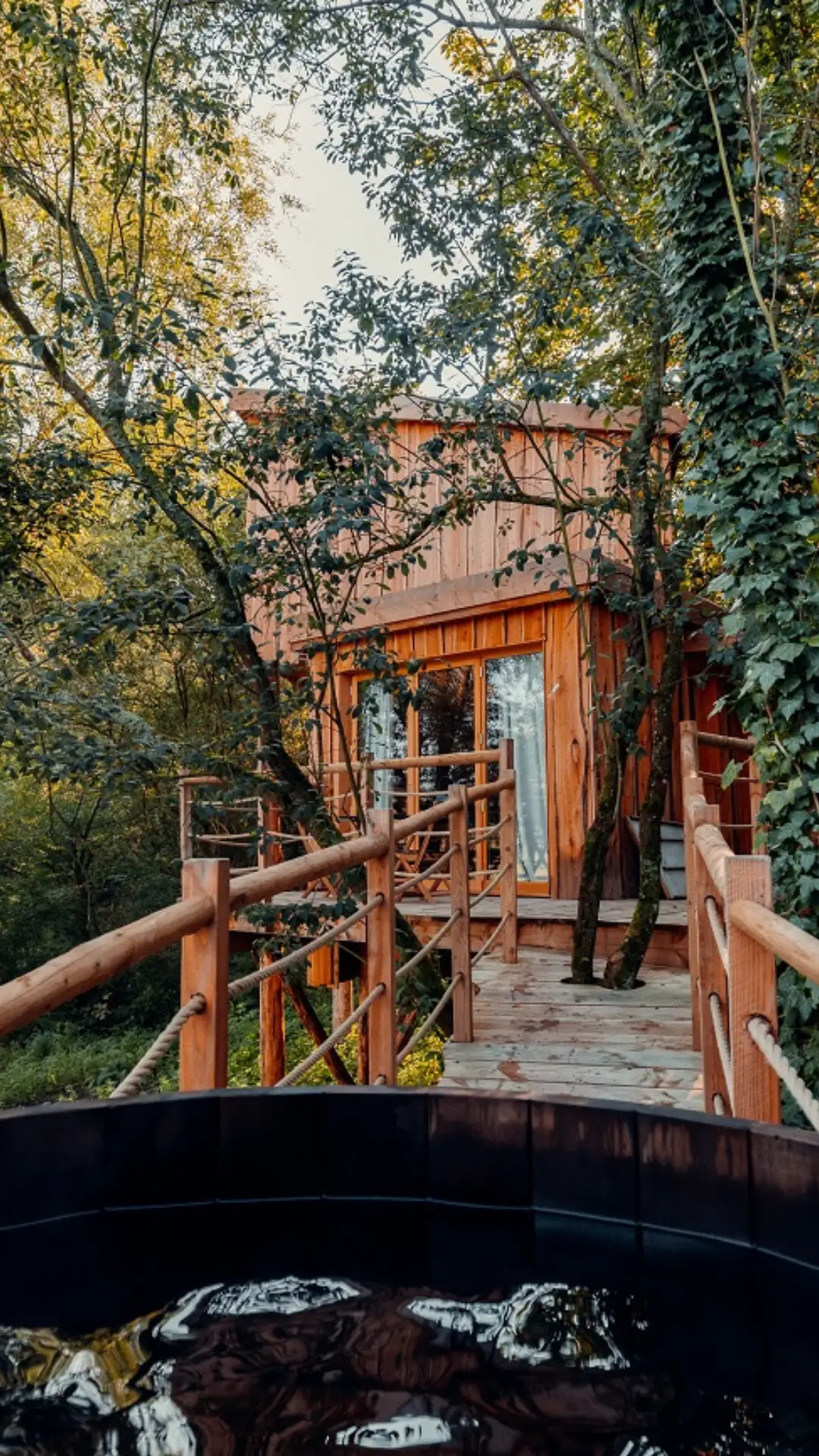 Cabane Spa Grand Horizon | Cabanes de la Réserve