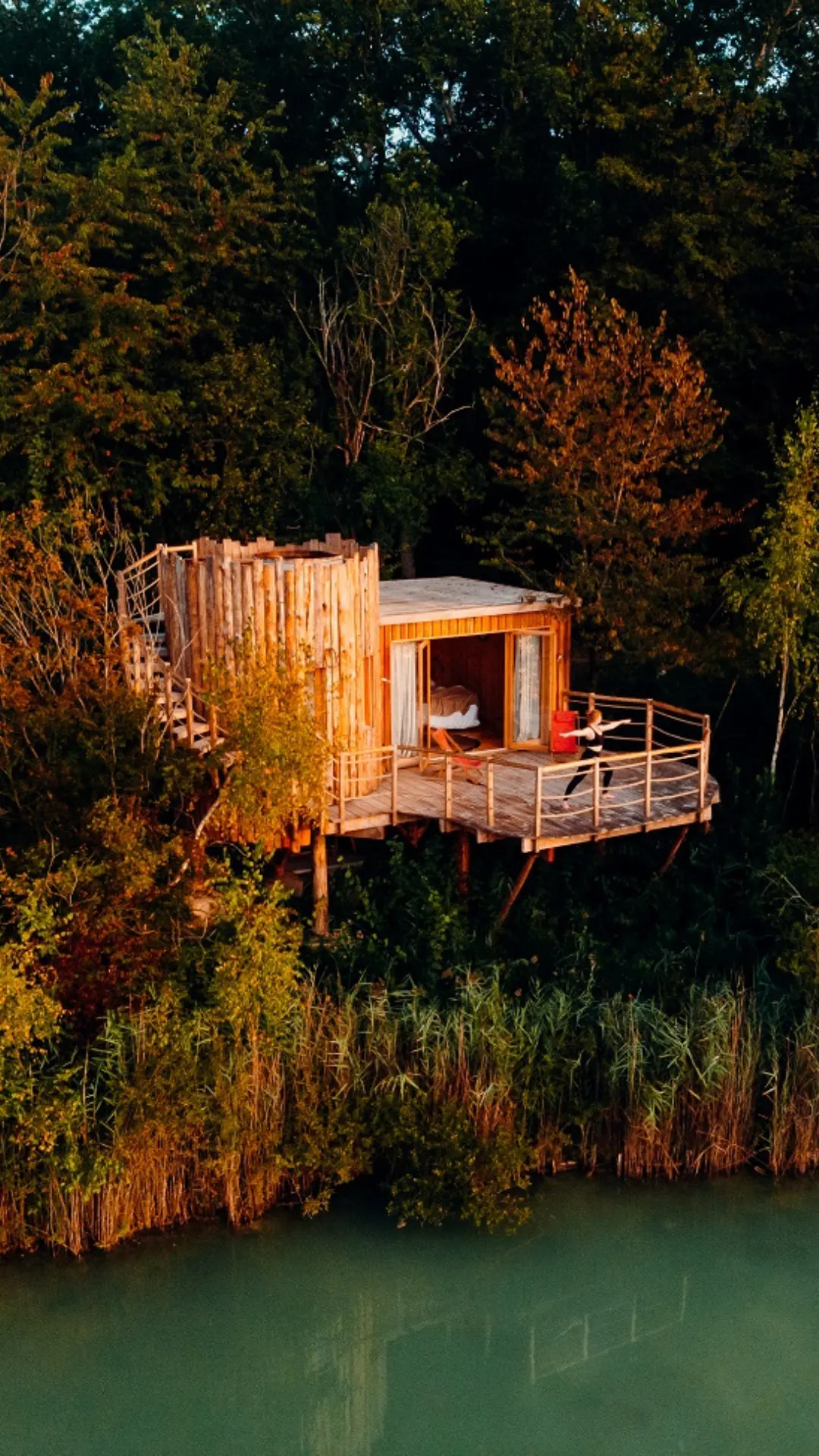 Cabane Spa Beau Rivage | Cabanes de la Réserve