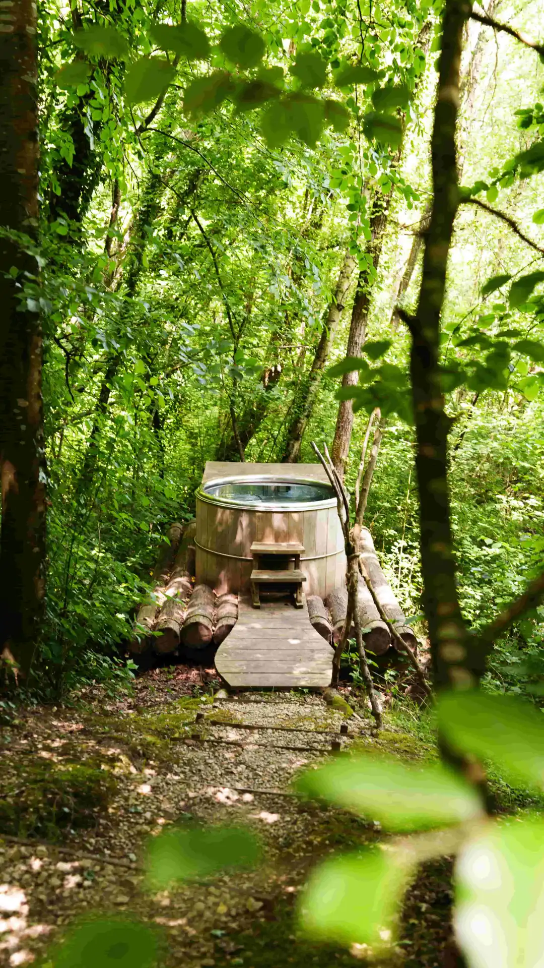 Cabane Spa Indigo | Cabanes de la Réserve