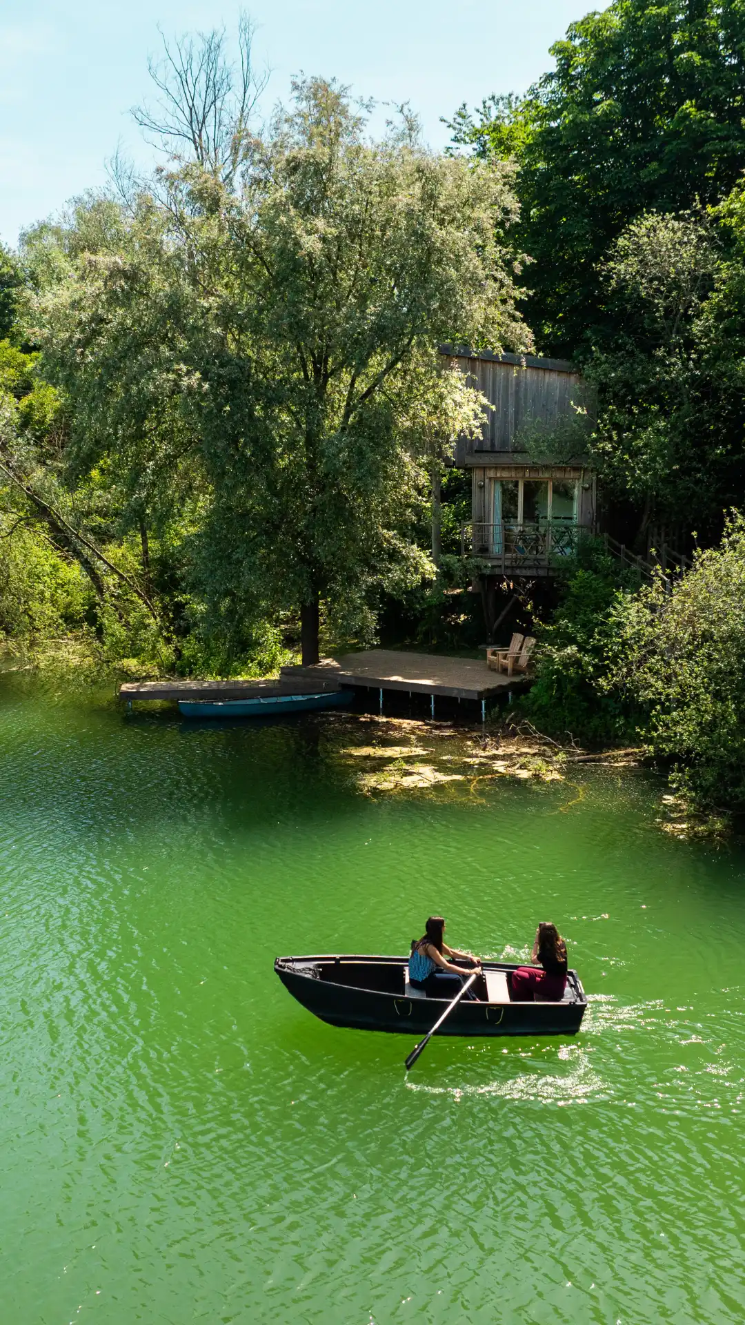 Cabane Spa Grand Horizon Cabanes de La Reserve