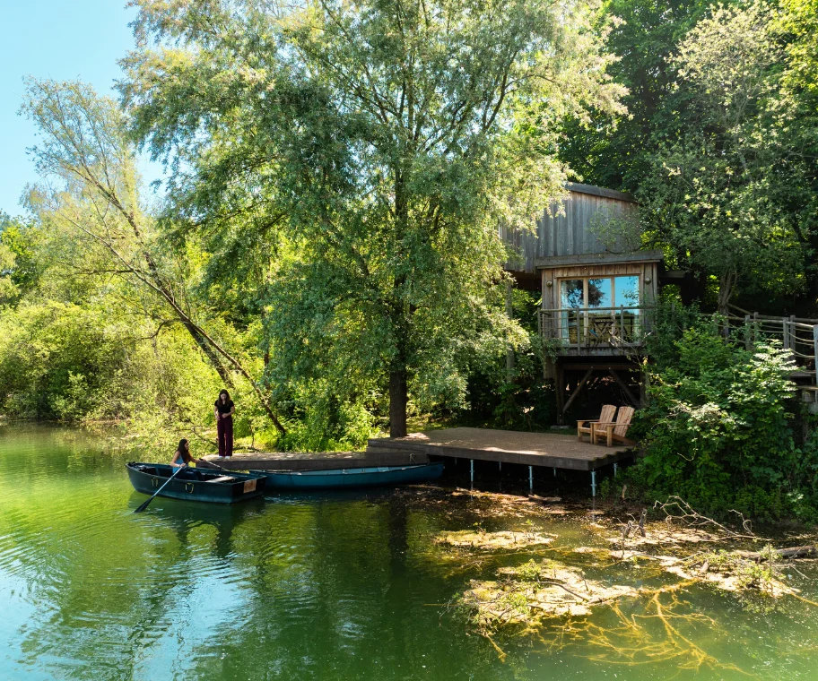 Cabane Spa Grand Horizon - Cabanes de La Reserve