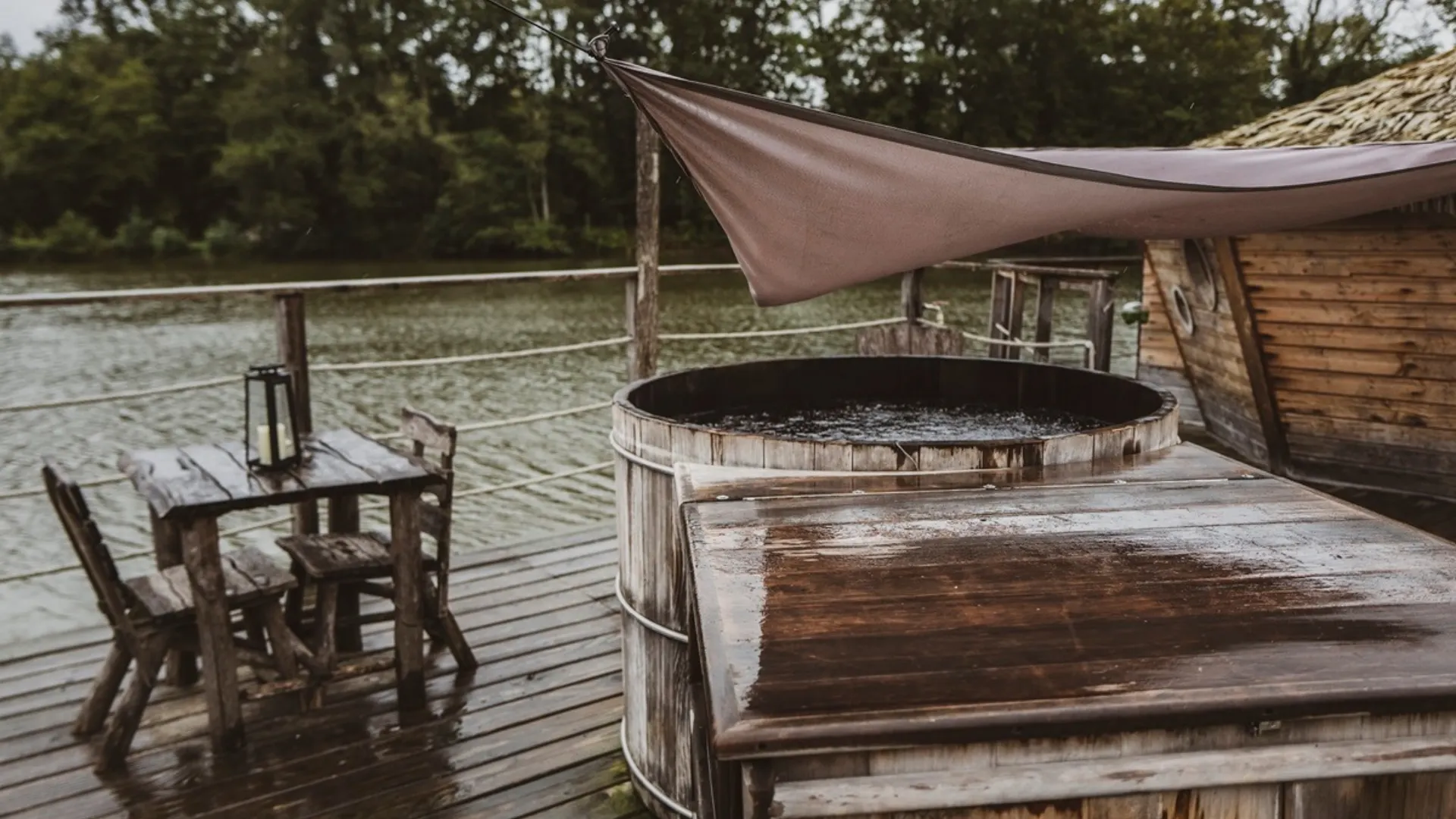 Cabane Spa Nénuphar | Cabanes des Grands Lacs