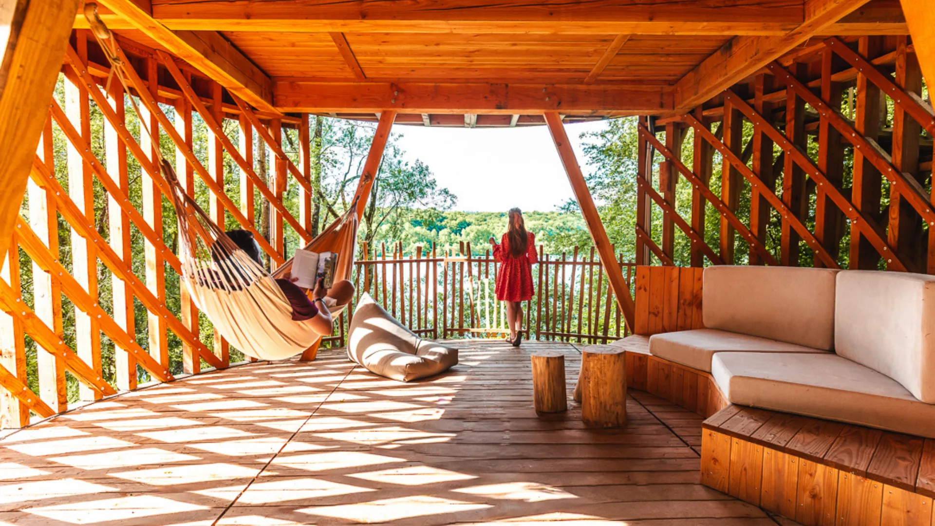 Cabane Spa Roseau | Cabanes des Grands Lacs