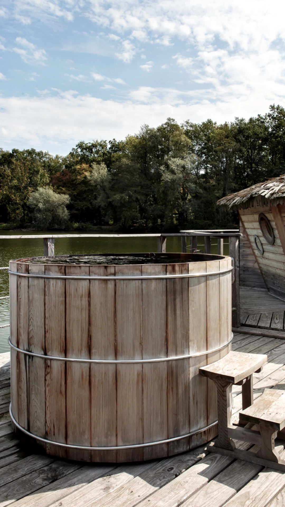 Cabane Spa Nénuphar | Cabanes des Grands Lacs