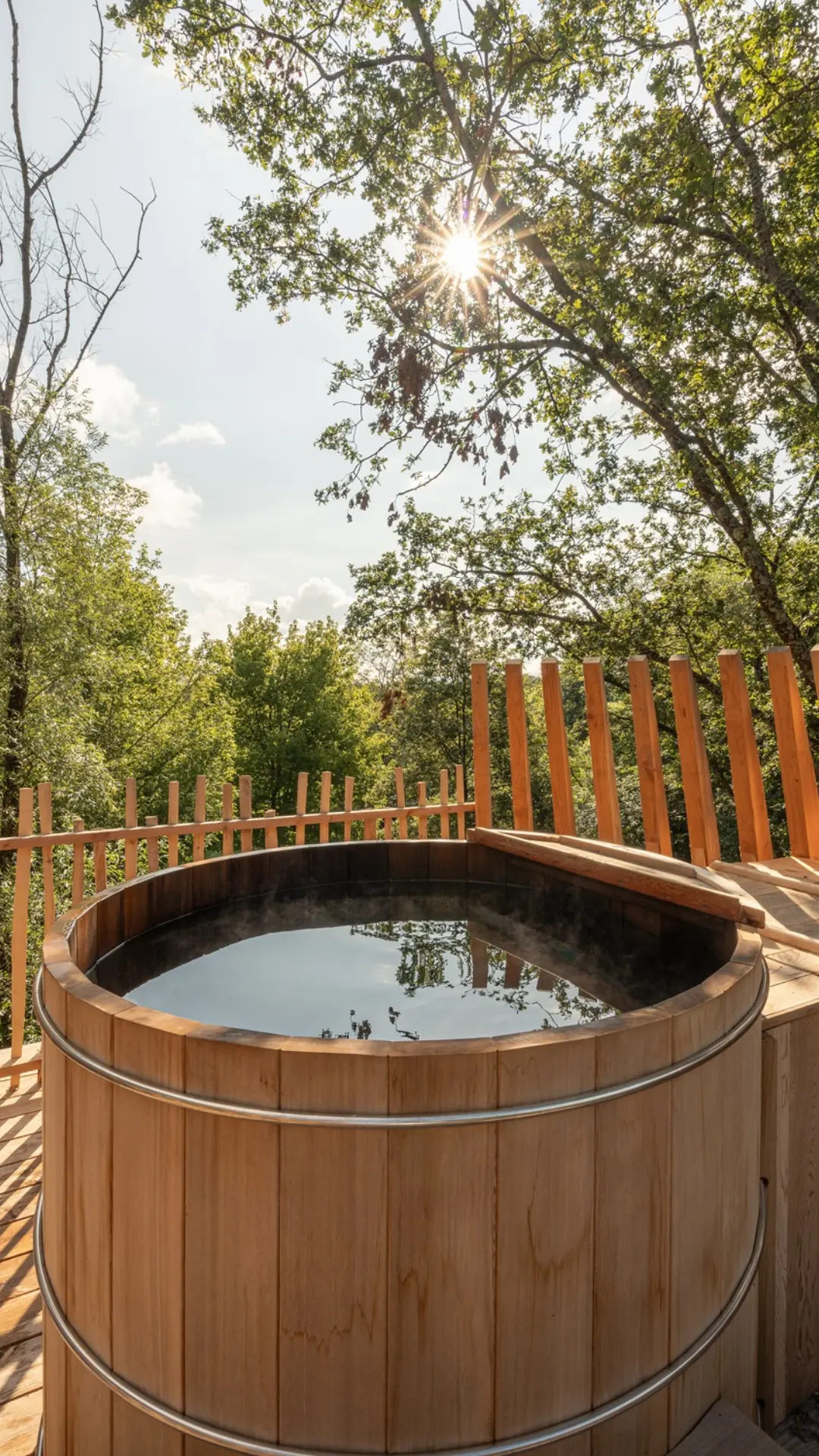 Cabane Spa Roseau | Cabanes des Grands Lacs
