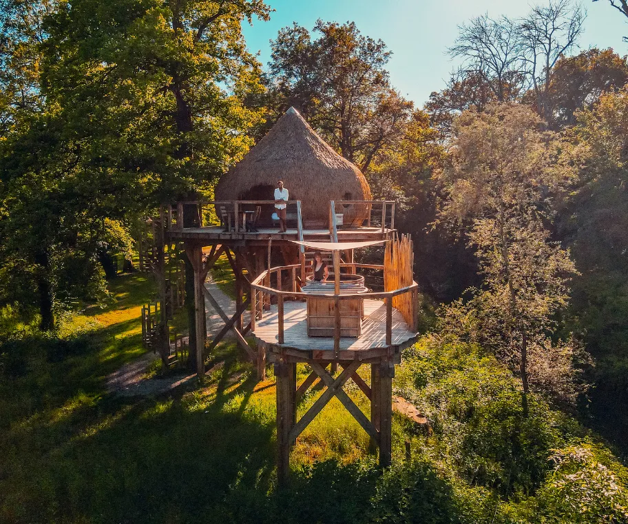 Cabane Spa Sensations - Cabanes des Grands Lacs