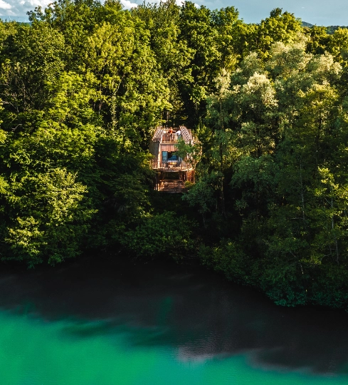 Cabane Spa Immersion | Cabanes des Grands Lacs | Sur Pilotis