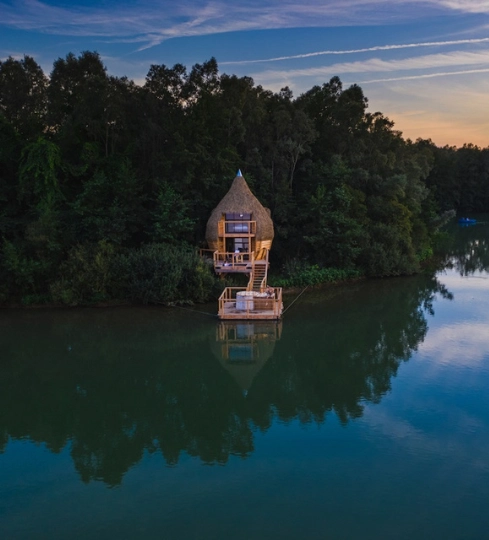 Cabane Spa Songe | Cabanes des Grands Lacs | Sur Pilotis