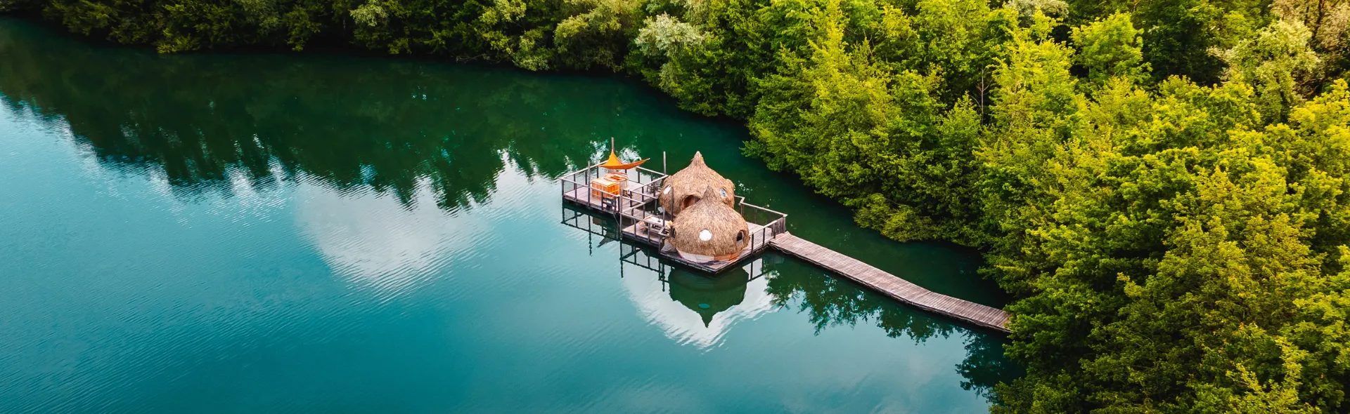 Cabane Spa Robinsons | Cabanes des Grands Lacs | Flottante