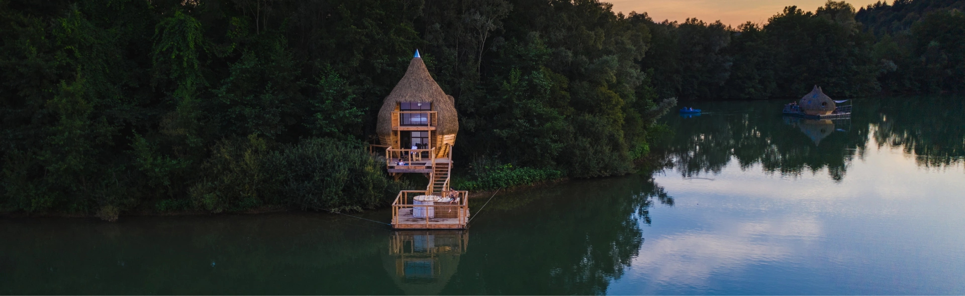 Cabane Spa Songe | Cabanes des Grands Lacs | Sur Pilotis