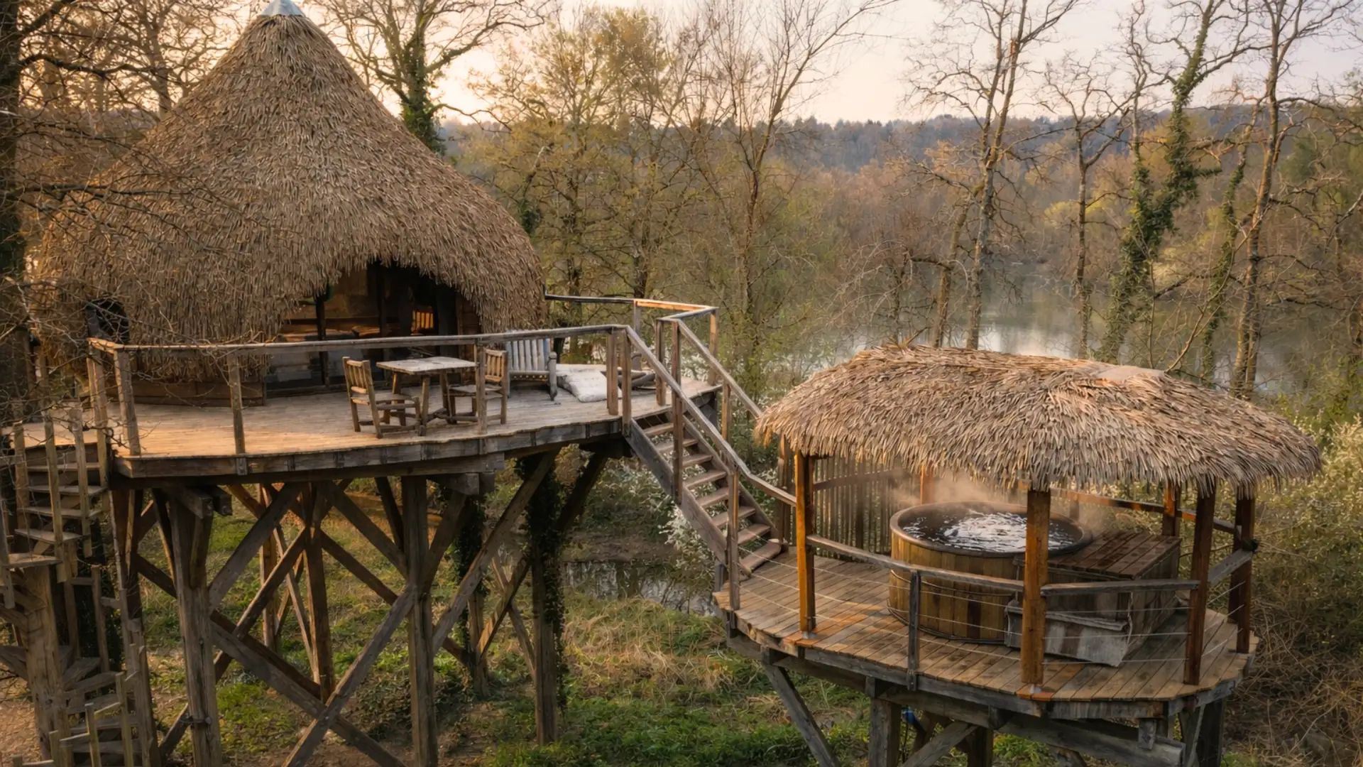 Sensations Spa Cabin | Cabanes des Grands Lacs | Hot Nordic Bath